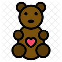Chocolate Bear Bear Candy Icon