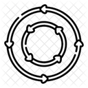 Circular Arows Round Circle Icon