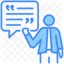 Citation Quote Source Icon