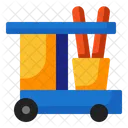 Cleaning Cart Janitor Clean Icon