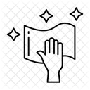 Cleaning Cloth Icon