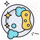 Washing Cleaning Plates Icon