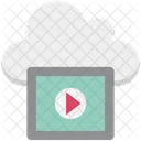 Cloud Media Media Storage Cloud Multimedia Icon