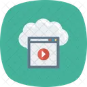 Cloudmedia Cloudmultimedia Cloudstorage Icon
