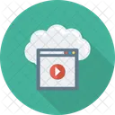 Cloudmedia Cloudmultimedia Cloudstorage Icon
