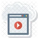 Cloudmedia Cloudmultimedia Cloudstorage Icon