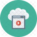 Cloudmedia Cloudmultimedia Cloudstorage Icon