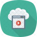 Cloudmedia Cloudmultimedia Cloudstorage Icon
