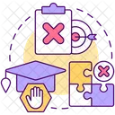 Education Problem Higher Icon