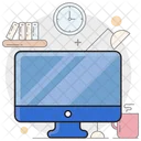Computer Desktop Monitor Icon