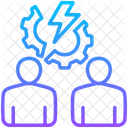 Conflict Management Conflict Resolution Work Group Icon