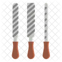 Construction Tools Metal Wood Icon