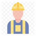 Worker Labour Construction Icon