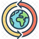 Continuity Continuous Sustained Icon