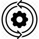 Continuous Sustained Continued Icon