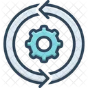 Continuous Sustained Continued Icon
