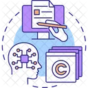 Copy Editing Content Icon