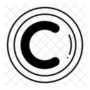 Copyright Circle  Icon