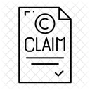 Copyright Claim  Icon