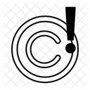 Copyright Error Icon