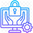 Copyright Security Locked Icon