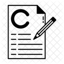 Copyright Pen  Icon