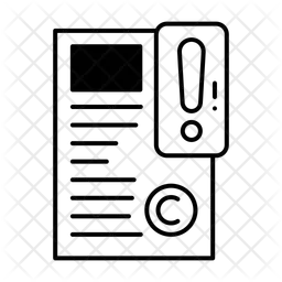 Copyright Violation  Icon