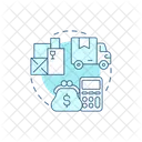 Moving Service Cost Of The Move Costing Icon
