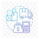 Moving Service Cost Of The Move Costing Icon