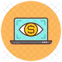 Cost Per Impression Qualitative Insight Paid Views Icon