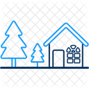 Country House Cottage Country Icon