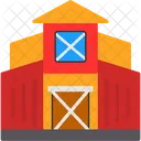 Barn Farm Field Icon