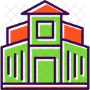 Barn Farm Field Icon