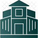 Barn Farm Field Icon
