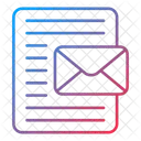 Letter Message Cv Icon