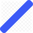 Cross Line Line Chart Icon