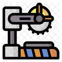 Cutter Machine Cutter Hand Saw Icon