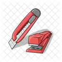 Cutter Stapler Tool Icon