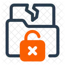 Data Breach Information Leak Confidentiality Breach Icon