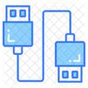 Data Cable Weir Cable Icon