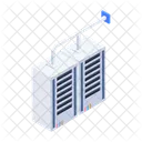 Data Center Network Infrastructure Servers Icon