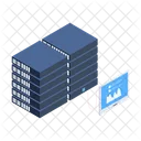 Data Server Racks Storage Servers Icon