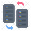 Database Replication  Icon