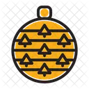 Chrismast Ball Decoration Icon