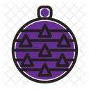Chrismast Ball Decoration Icon