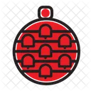Chrismast Ball Decoration Icon