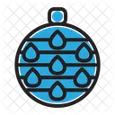 Chrismast Ball Decoration Icon
