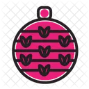 Chrismast Ball Decoration Icon