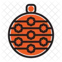 Chrismast Ball Decoration Icon