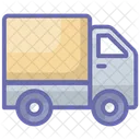 Delivery Van Shipping Truck Cargo Icon